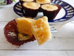 セリア キャラメルカップケーキ粉をレンジで簡単に作る裏技