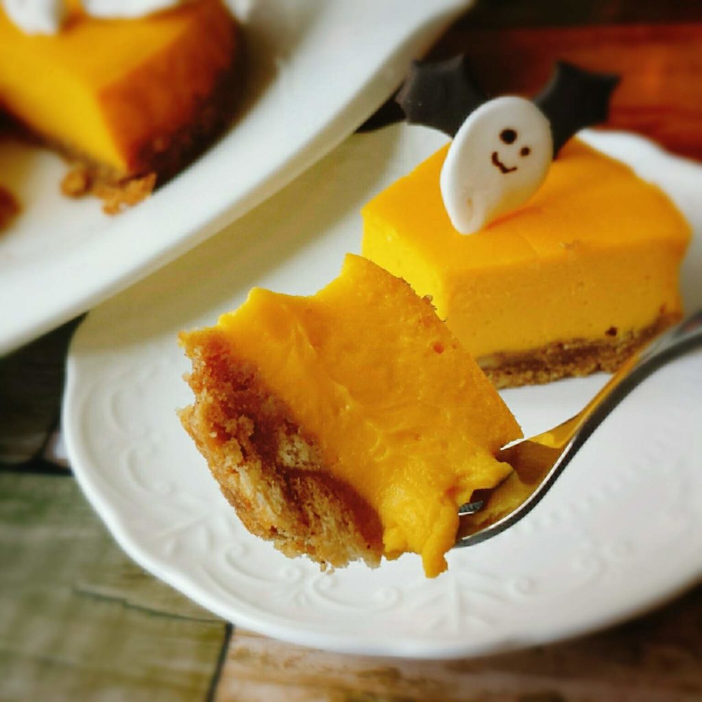 かぼちゃチーズケーキ　レシピ