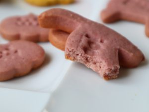 セリア　紫芋パウダー　クッキー