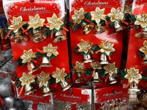 ダイソークリスマス19 オーナメント リボン 100均インテリア飾りつけ実例やセリアも