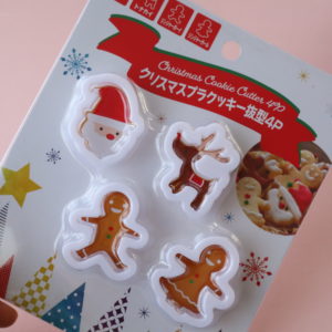 セリア　クリスマス　クッキー型