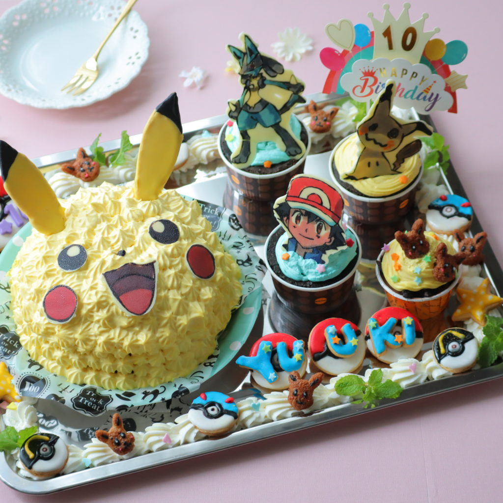 キャラクターケーキ　ポケモン