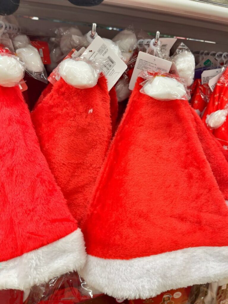 ダイソー サンタ帽子