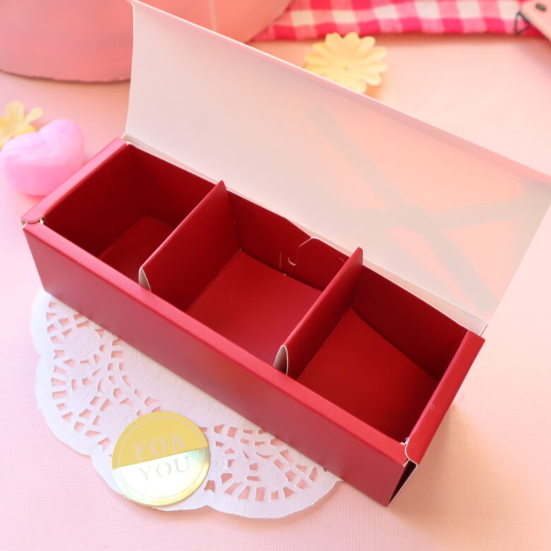 セリア　バレンタイン　ラッピング