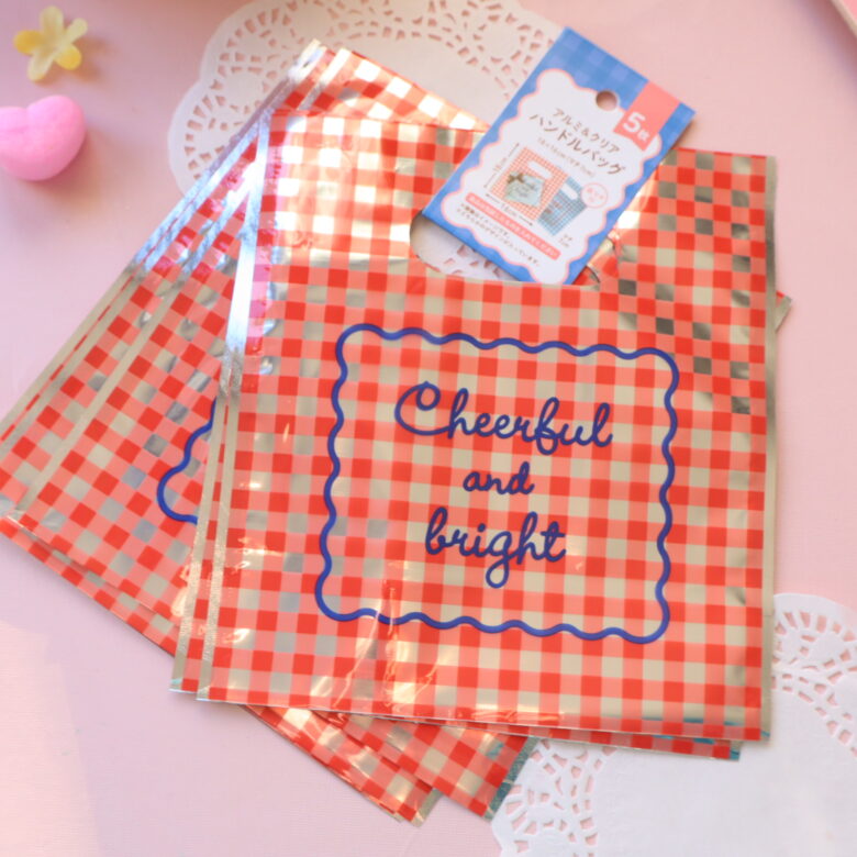 セリア　バレンタイン　ラッピング