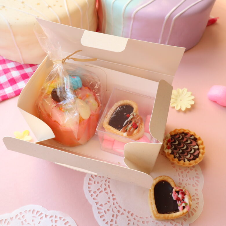 セリア　バレンタイン　ラッピング