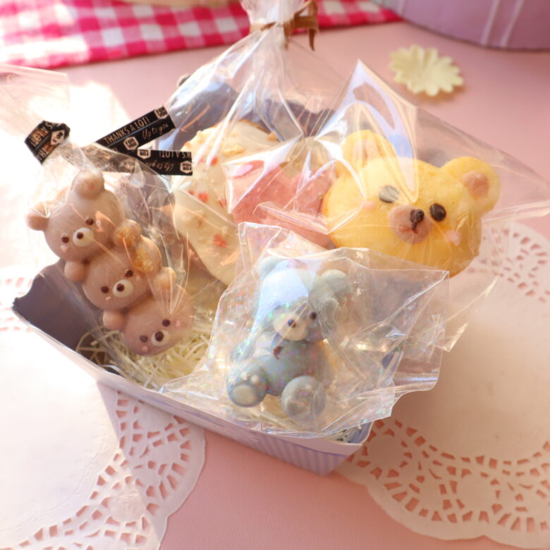 セリア　バレンタイン　ラッピング