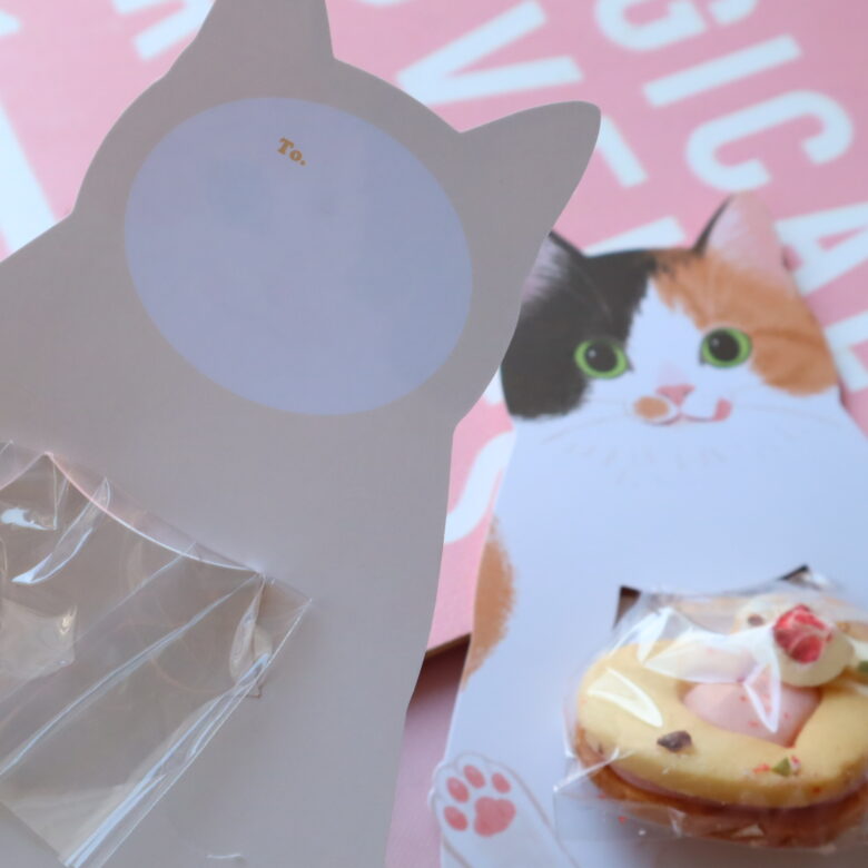 セリア　バレンタイン　ラッピング