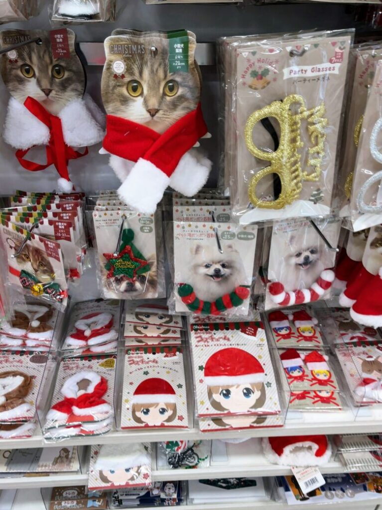 セリア　クリスマス　コスプレ