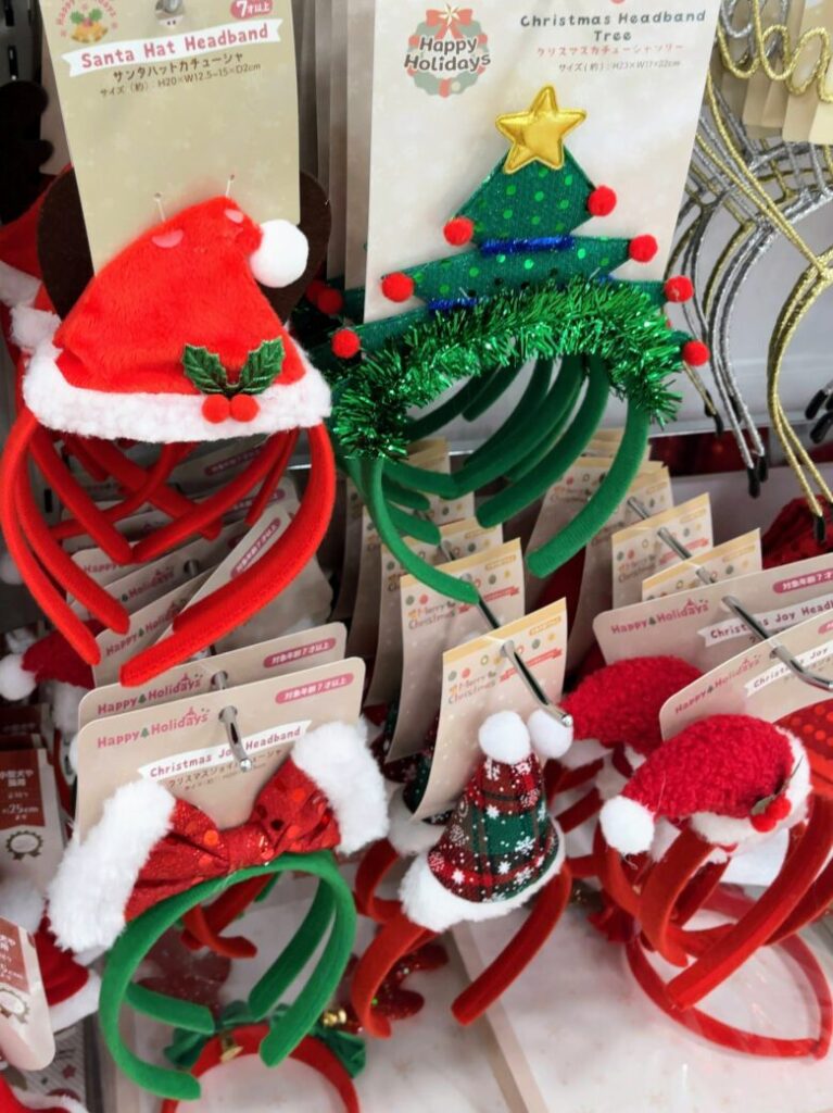 セリア　クリスマス　コスプレ