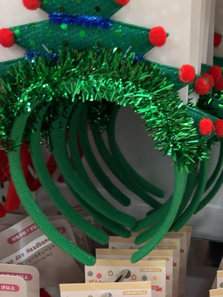 セリア　クリスマス　コスプレ