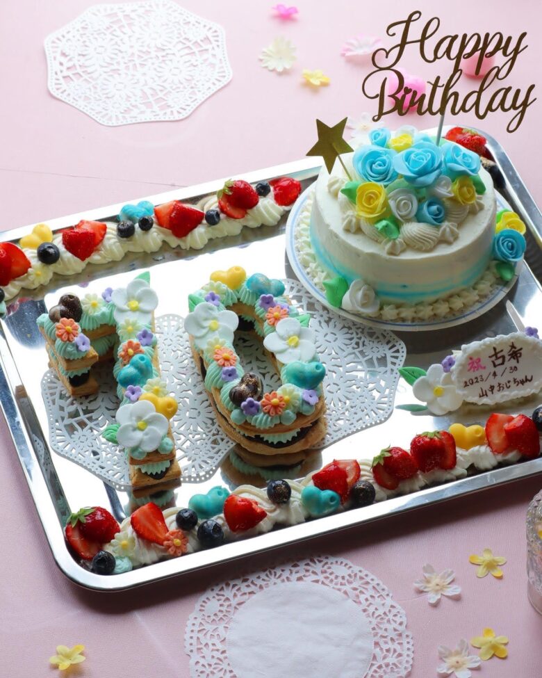 古希　誕生日ケーキ