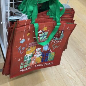 ダイソー　クリスマス　ラッピング　袋