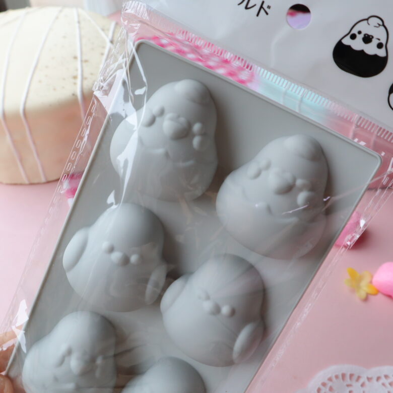 セリア シリコン型 シマエナガ