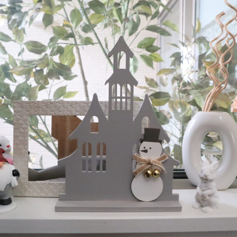 ダイソー　クリスマス置物