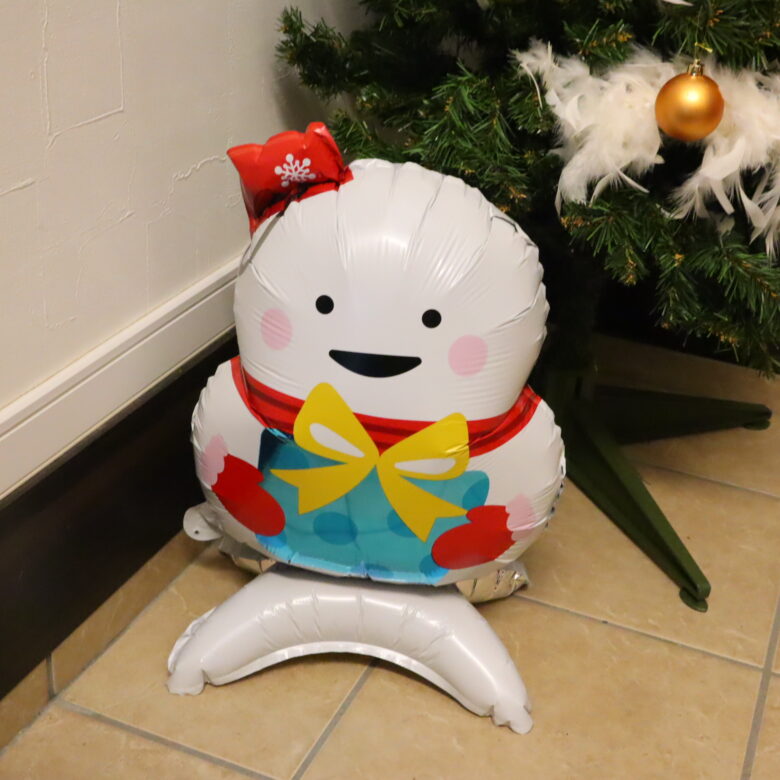ダイソー　クリスマス　バルーン