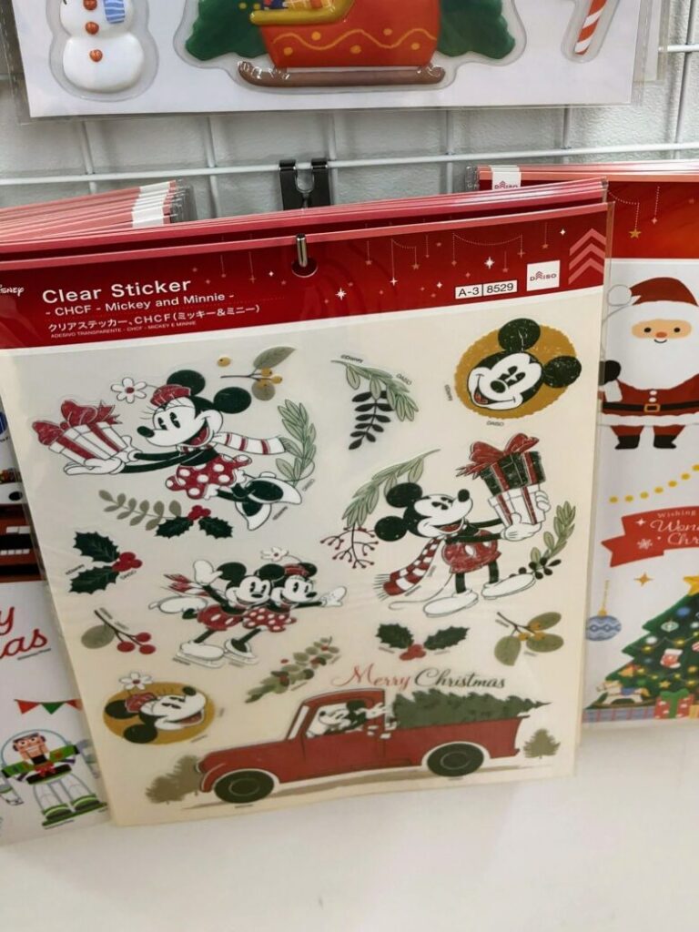 ダイソー　クリスマス　ディズニー