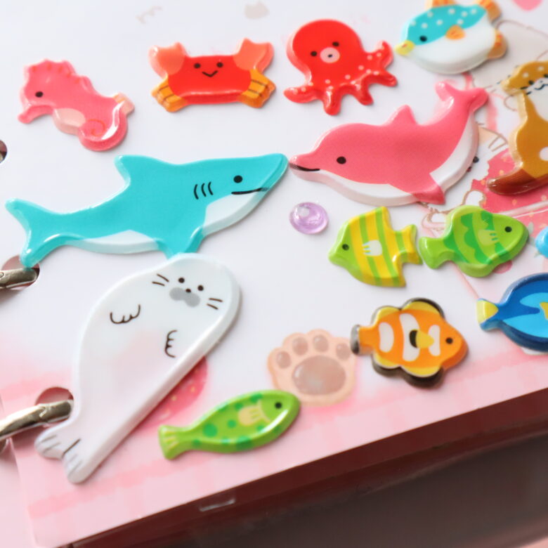 ぷくぷくシール ダイソー