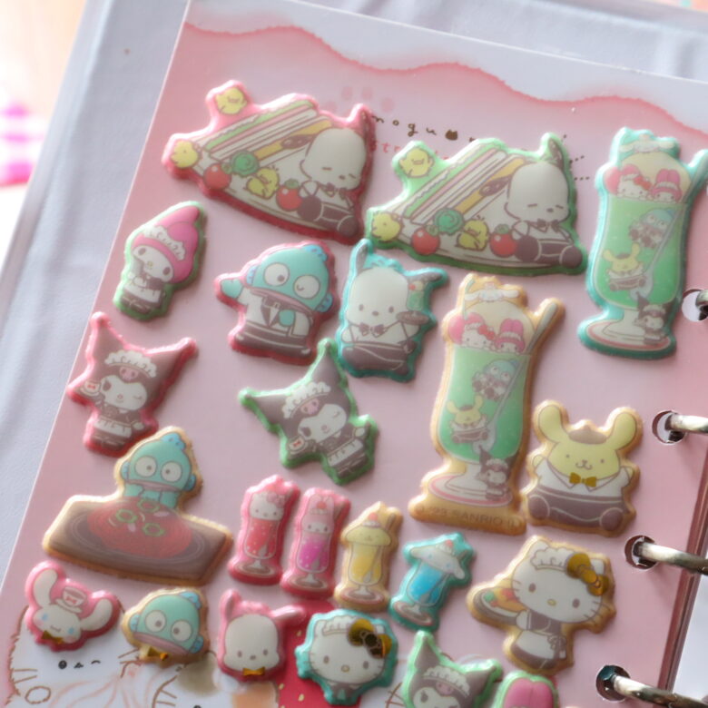 ぷくぷくシール サンリオ 100均