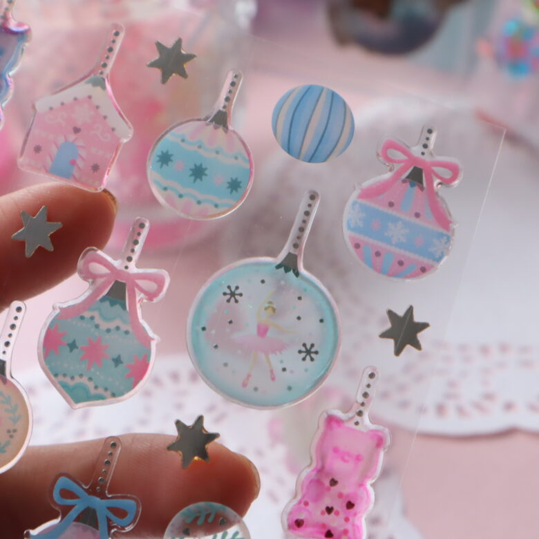 ぷくぷくシール 100均